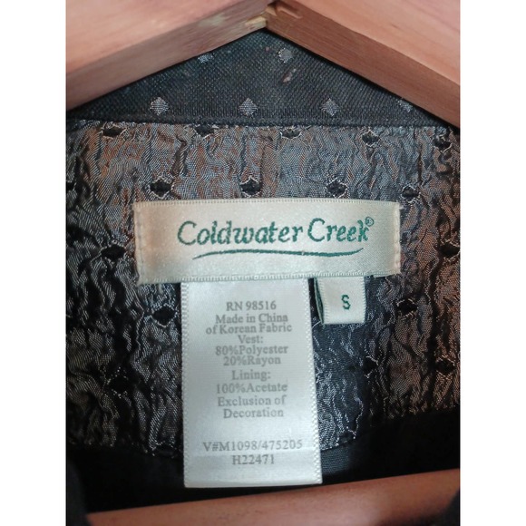 Coldwater Creek | Patchwork Vest | Small - Picture 3 of 8